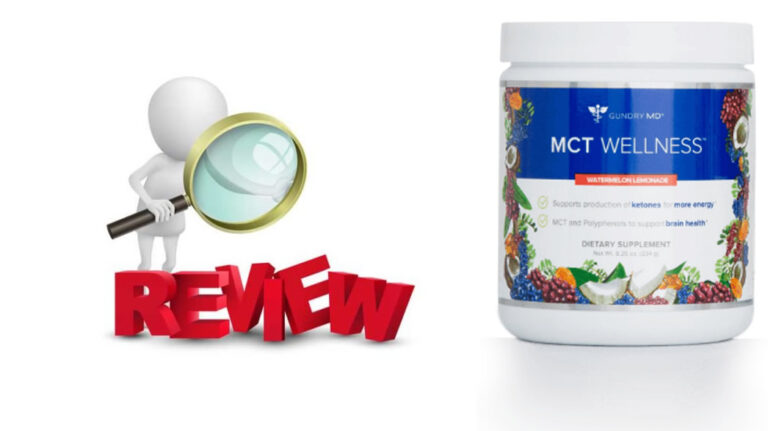 Image of Gundry MCT Wellness with detailed review, customer reviews, addressing hoax and scam claims.